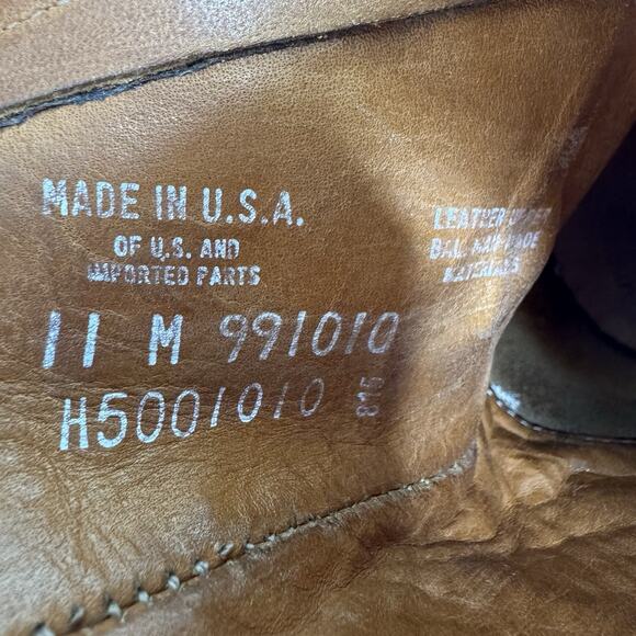 HELM Men’s Black Leather Zip Ankle Boots 11M USA Made Minimalist Core - Picture 6 of 9